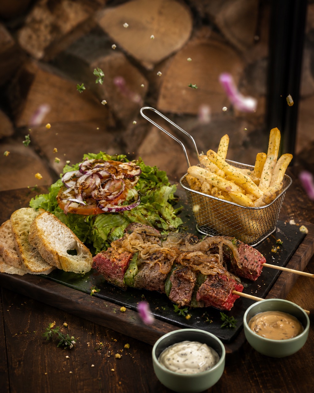 Brochettes grillades Le Triple B