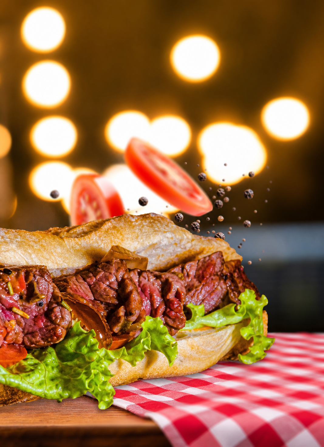 Sandwich bœuf Le Triple B